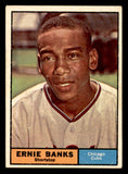 1961 Topps Baseball #350 Ernie Banks Cubs EX+/EX-MT 540439