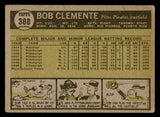 1961 Topps Baseball #388 Roberto Clemente Pirates VG 540440