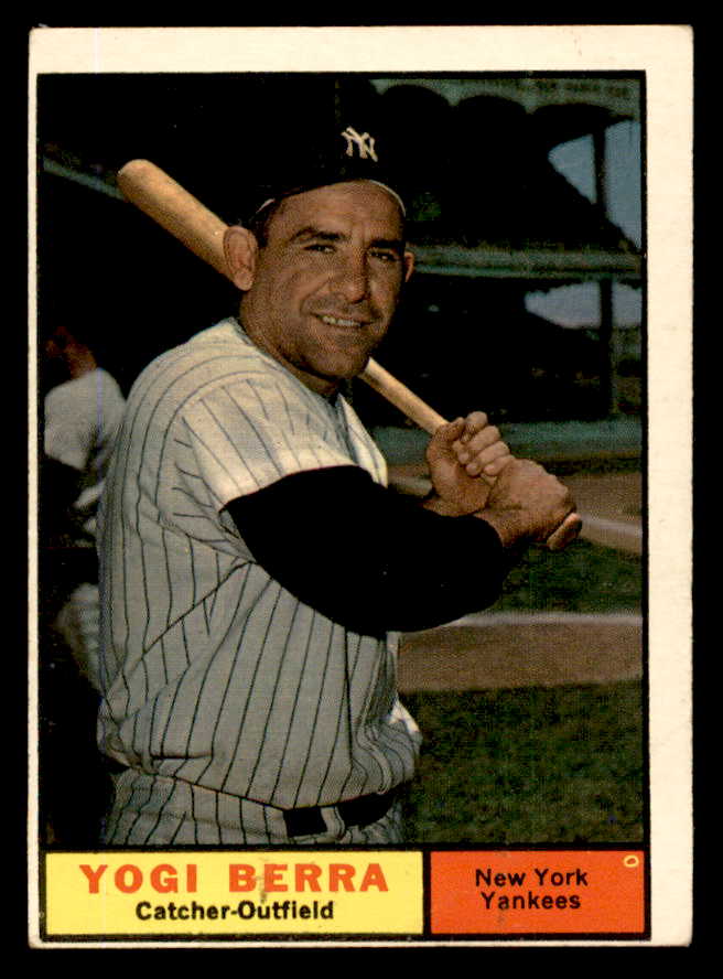 1961 Topps Baseball #425 Yogi Berra Yankees VG-EX 540443