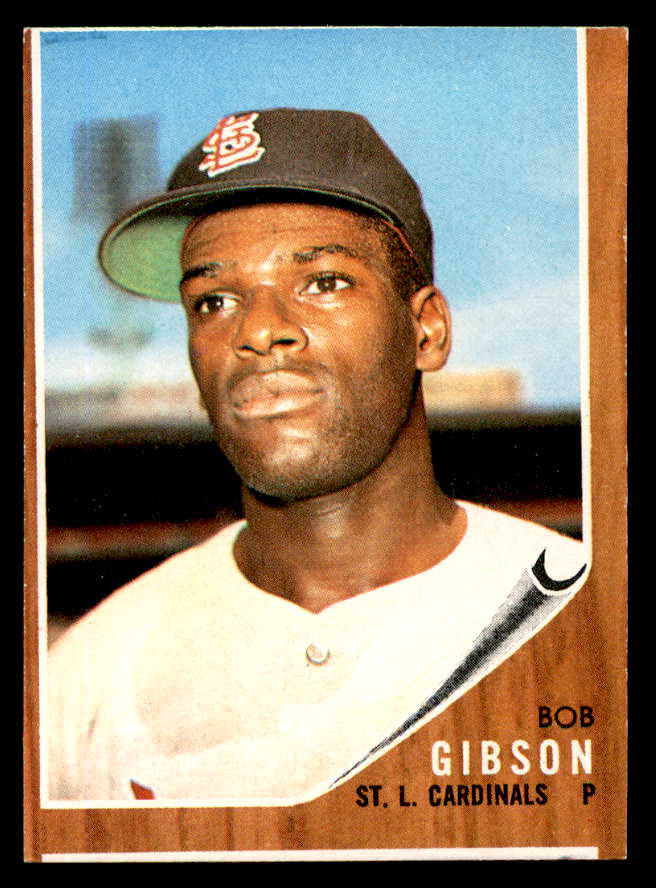 1962 Topps Baseball #530 Bob Gibson Cardinals VG 540461