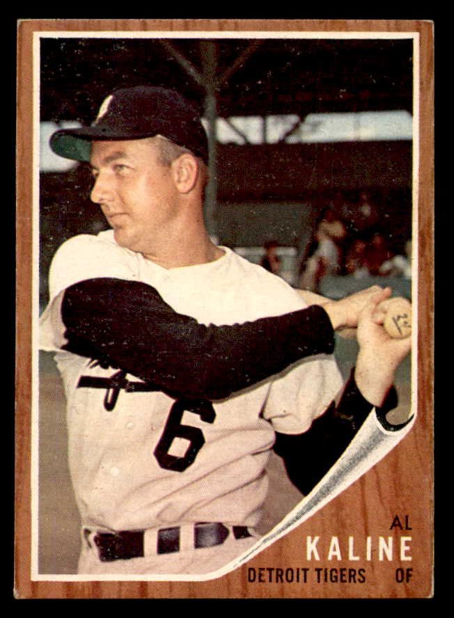 1962 Topps Baseball #150 Al Kaline Tigers EX+/EX-MT 540463