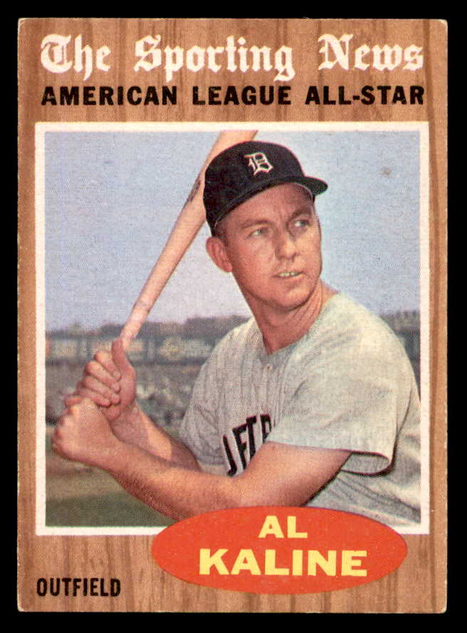 1962 Topps Baseball #470 Al Kaline A.S. Tigers VG-EX 540465