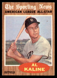 1962 Topps Baseball #470 Al Kaline A.S. Tigers VG-EX 540465