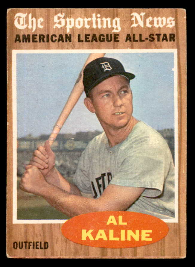 1962 Topps Baseball #470 Al Kaline A.S. Tigers VG-EX 540466