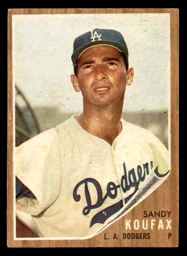 1962 Topps Baseball #005 Sandy Koufax Dodgers EX+/EX-MT 540468
