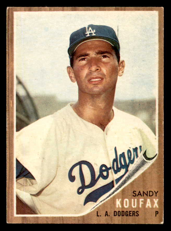 1962 Topps Baseball #005 Sandy Koufax Dodgers EX+/EX-MT 540470