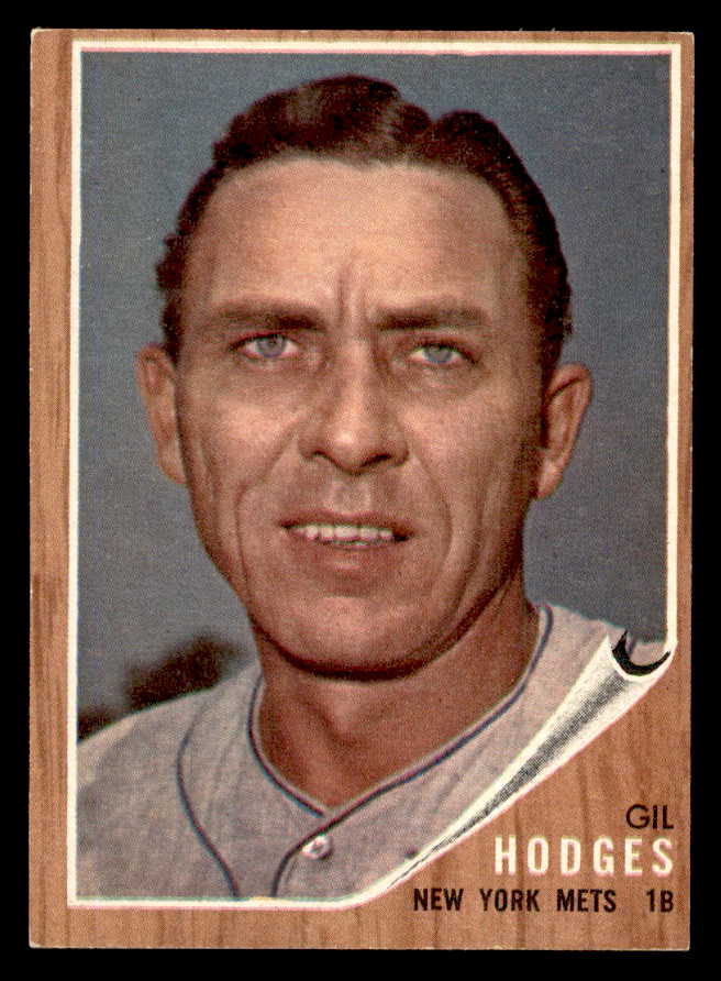 1962 Topps Baseball #085 Gil Hodges Mets VG-EX 540471