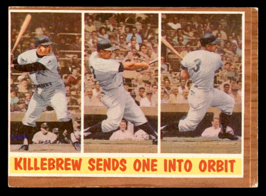 1962 Topps Baseball #316 Harmon Killebrew IA Twins VG-EX 540473