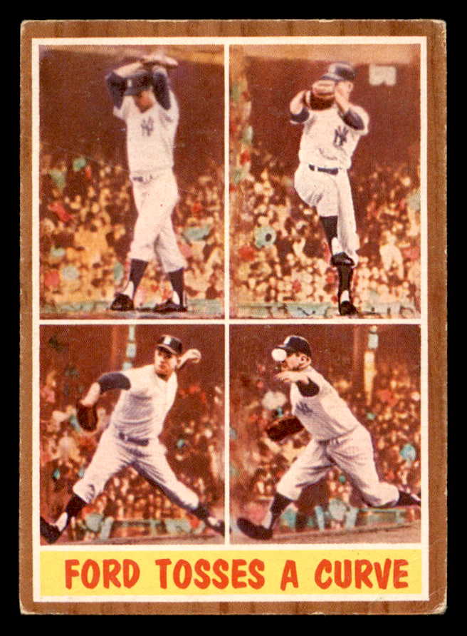 1962 Topps Baseball #315 Whitey Ford IA Yankees VG-EX 540477