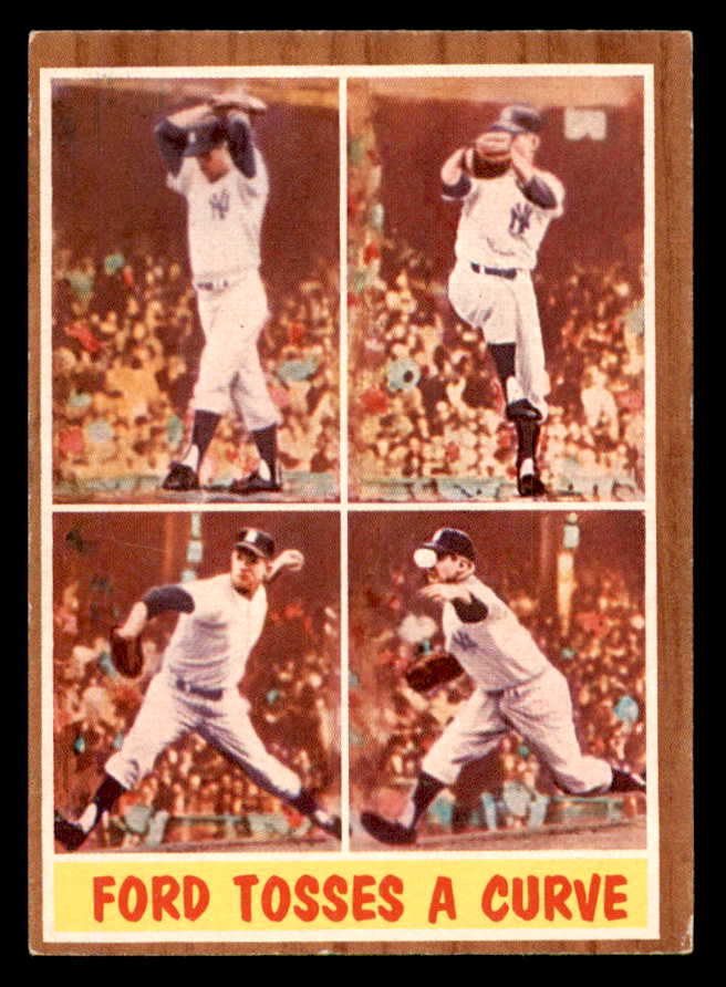 1962 Topps Baseball #315 Whitey Ford IA Yankees VG-EX 540478