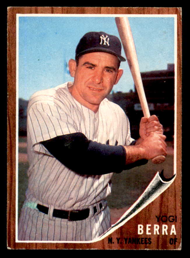 1962 Topps Baseball #360 Yogi Berra Yankees EX 540483