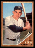 1962 Topps Baseball #360 Yogi Berra Yankees EX 540486