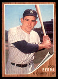 1962 Topps Baseball #360 Yogi Berra Yankees EX 540487
