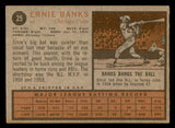1962 Topps Baseball #025 Ernie Banks Cubs EX 540489