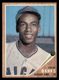 1962 Topps Baseball #025 Ernie Banks Cubs EX 540490