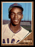 1962 Topps Baseball #025 Ernie Banks Cubs EX+/EX-MT 540491