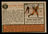 1962 Topps Baseball #199 Gaylord Perry Giants VG-EX 540500