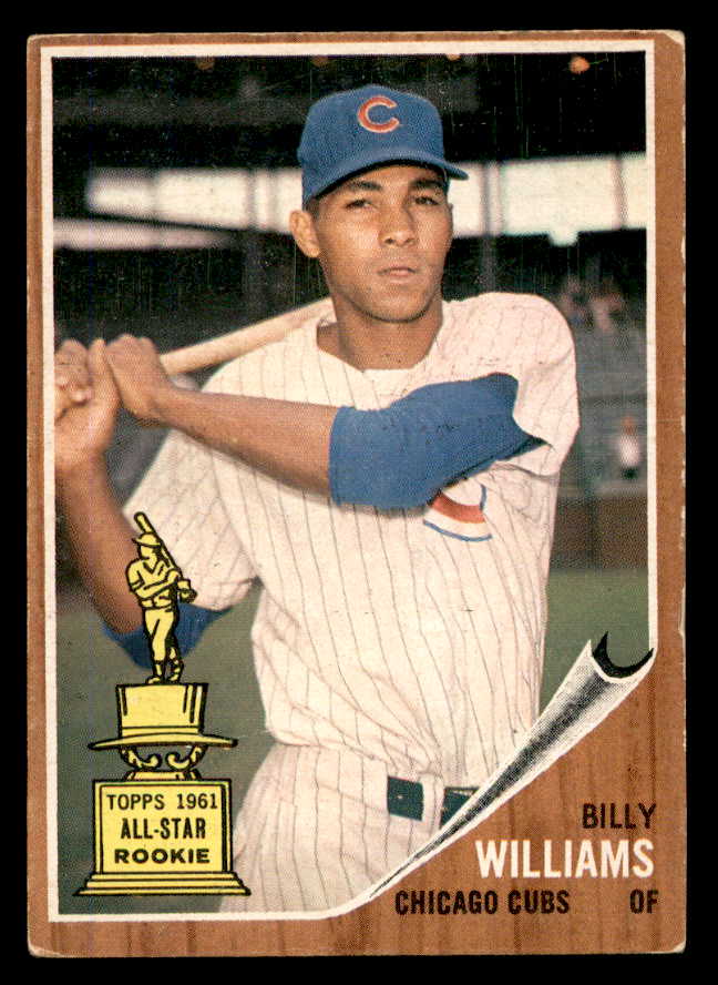 1962 Topps Baseball #288 Billy Williams Cubs VG-EX 540509