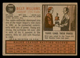 1962 Topps Baseball #288 Billy Williams Cubs VG-EX 540509