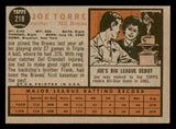 1962 Topps Baseball #218 Joe Torre Braves EX-MT 540511