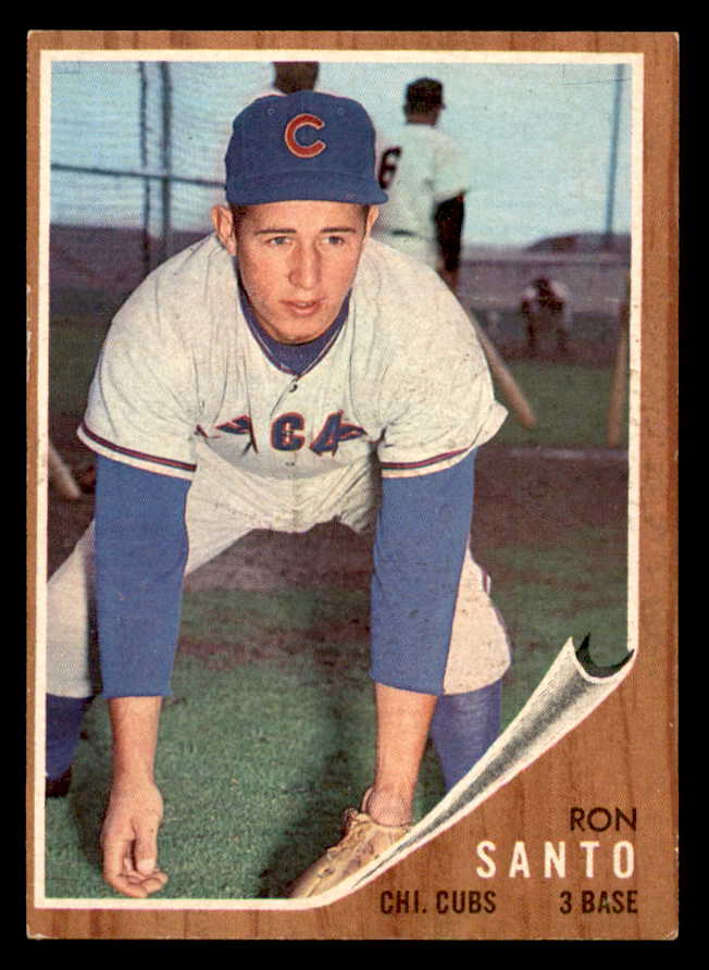 1962 Topps Baseball #170 Ron Santo Cubs EX 540515