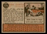 1962 Topps Baseball #170 Ron Santo Cubs EX+/EX-MT 540519