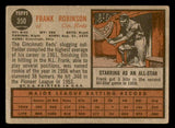 1962 Topps Baseball #350 Frank Robinson Reds VG 540521
