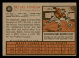 1962 Topps Baseball #045 Brooks Robinson Orioles EX 540524