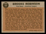 1962 Topps Baseball #468 Brooks Robinson A.S. Orioles VG-EX 540526