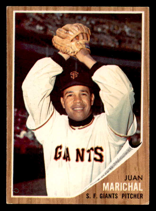 1962 Topps Baseball #505 Juan Marichal Giants EX 540531