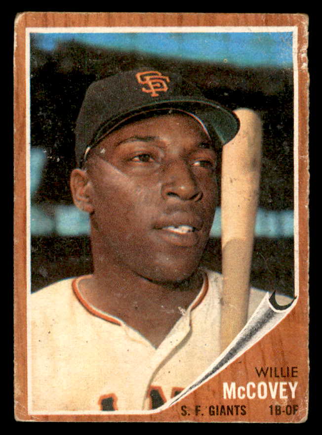 1962 Topps Baseball #544 Willie McCovey Giants GD-VG 540533