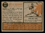 1962 Topps Baseball #544 Willie McCovey Giants GD-VG 540533
