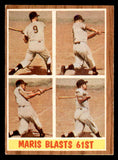 1962 Topps Baseball #313 Roger Maris IA Yankees VG-EX 540542