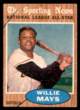 1962 Topps Baseball #395 Willie Mays A.S. Giants FR-GD 540544