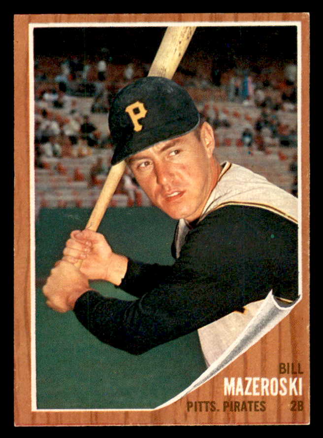 1962 Topps Baseball #353 Bill Mazeroski Pirates NR-MT 540549