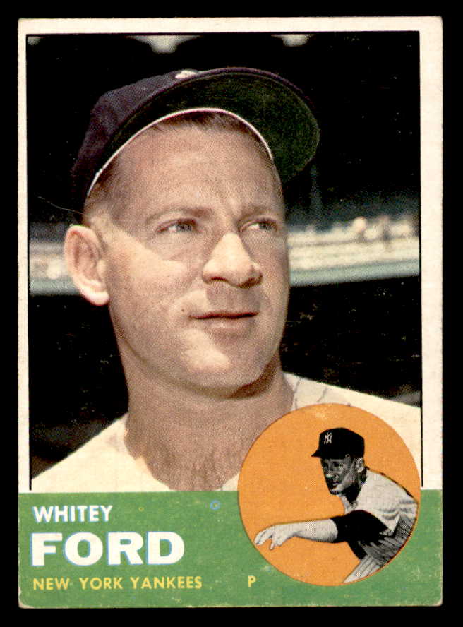 1963 Topps Baseball #446 Whitey Ford Yankees VG-EX 540559