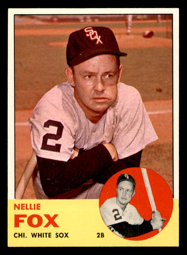 1963 Topps Baseball #525 Nellie Fox White Sox NR-MT 540563