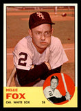 1963 Topps Baseball #525 Nellie Fox White Sox NR-MT 540563