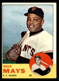 1963 Topps Baseball #300 Willie Mays Giants VG-EX 540576
