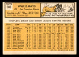 1963 Topps Baseball #300 Willie Mays Giants VG-EX 540576