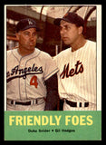 1963 Topps Baseball #068 Duke Snider Gil Hodges EX+/EX-MT 540583