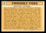 1963 Topps Baseball #068 Duke Snider Gil Hodges EX+/EX-MT 540583