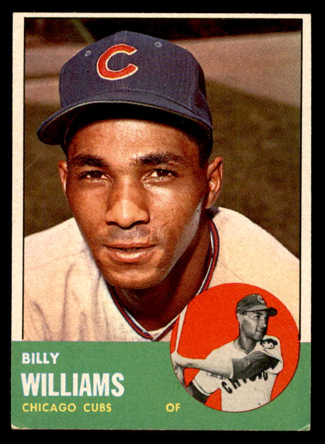 1963 Topps Baseball #353 Billy Williams Cubs EX 540588
