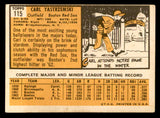 1963 Topps Baseball #115 Carl Yastrzemski Red Sox VG-EX 540591
