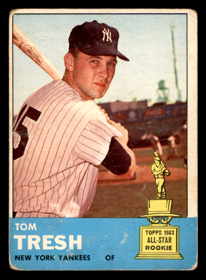 1963 Topps Baseball #470 Tom Tresh Yankees FR-GD 540594