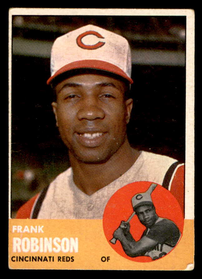 1963 Topps Baseball #400 Frank Robinson Reds VG-EX 540595
