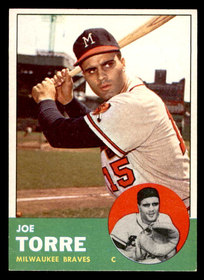 1963 Topps Baseball #347 Joe Torre Braves NR-MT 540597