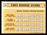 1963 Topps Baseball #544 Rusty Staub Colt .45s EX-MT 540598
