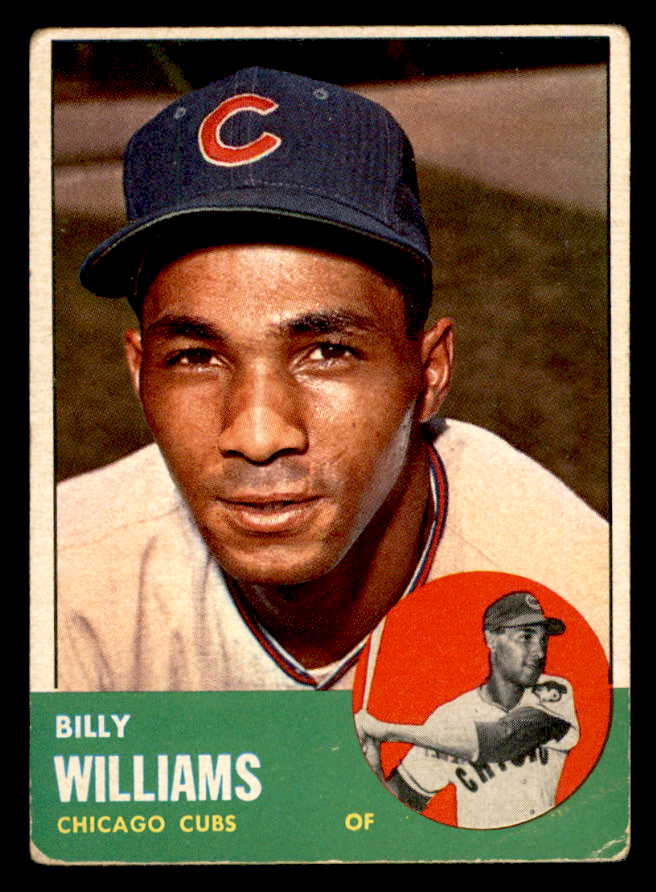 1963 Topps Baseball #353 Billy Williams Cubs FR-GD 540600