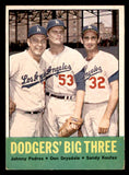 1963 Topps Baseball #412 Sandy Koufax Don Drysdale VG-EX 540606